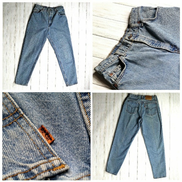 Levi's Denim - VTG Levis 951 orange tab relaxed fit USA mom jeans
